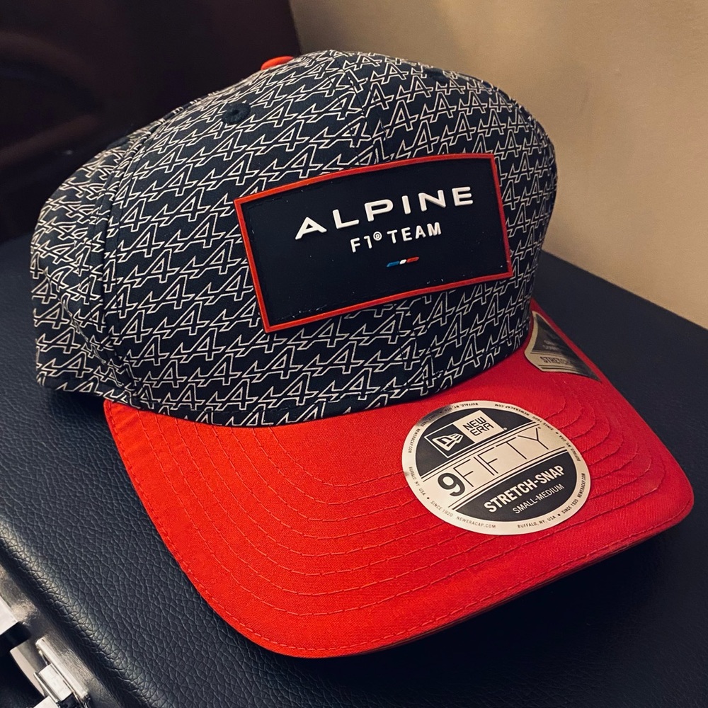 NEW Alpine F1 Team 2022 New Era Special Edition 9FIFTY Stretch Snap Spain Cap